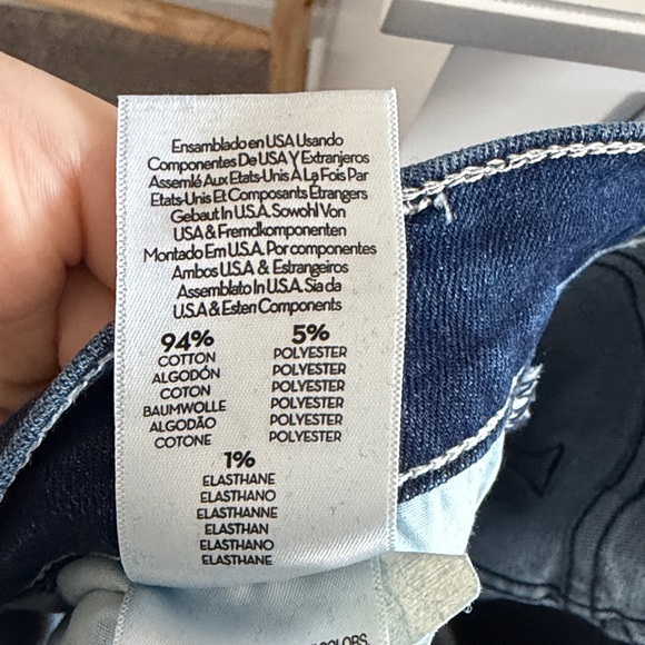 Mother Lil Hustler High Rise Ankle Flare Jean Sz 29P - Picture 6 of 7